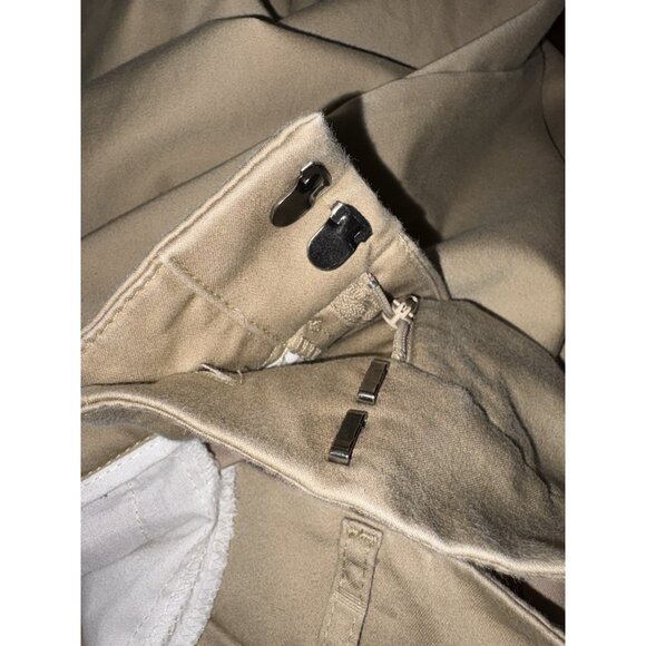 Dockers Stretch Women Size 16 34X22 Capri Pants Beige Stretch Comfy - Picture 8 of 10